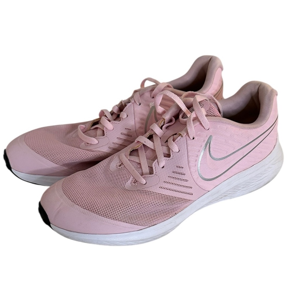 Nike Women's Pink Star Runner 2 Athletic Shoes Sneakers Size 7